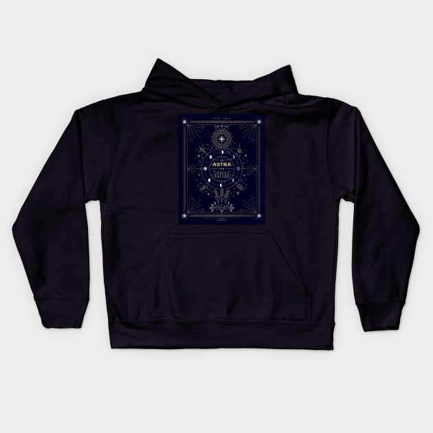 Ad Astra Kids Hoodie by CatCoq